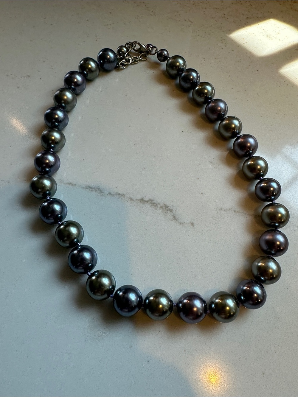 Classic Multi-Tone Pearl Necklace - Women Jewelry
